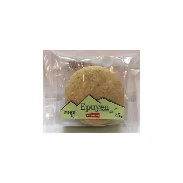 Epuyen  alfajor integral sin azucar